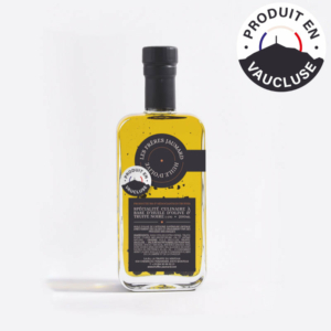 Spécialité culinaire à base d’Huile d’olive et truffe noire (> 1%), 200 mL